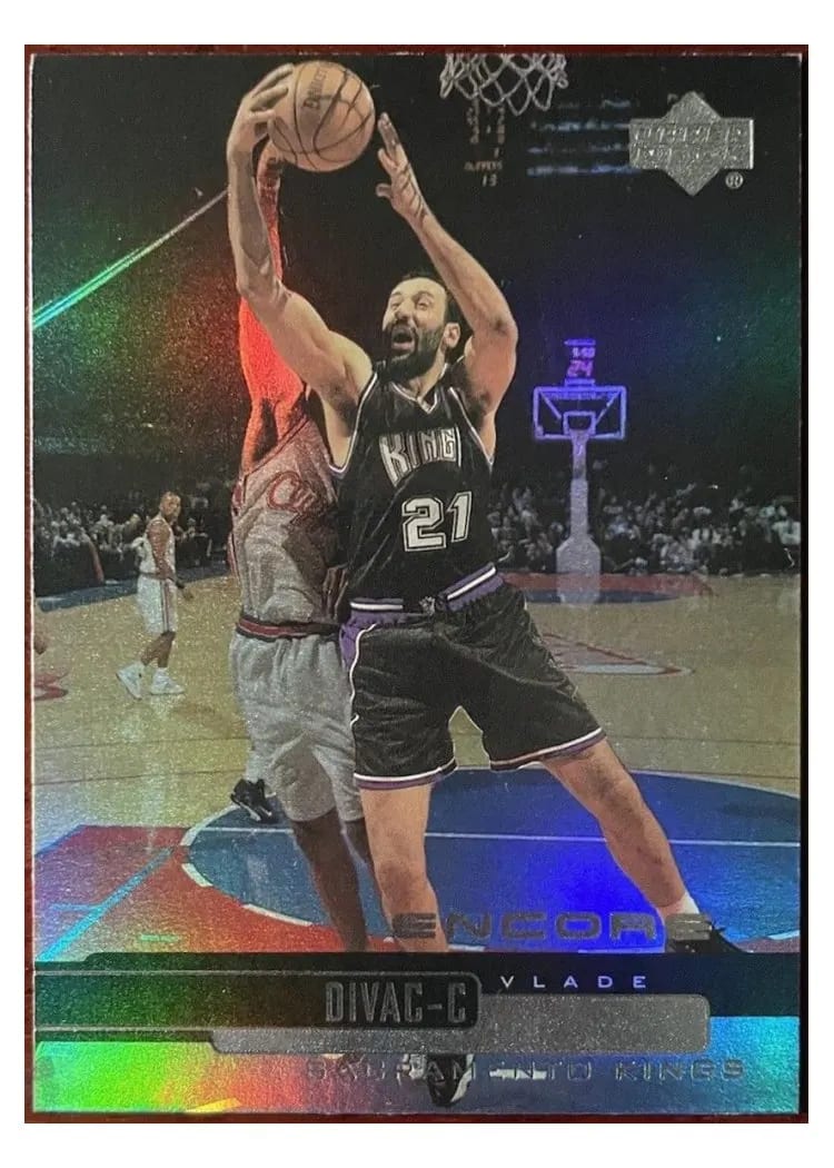 1999 Upper Deck Encore Vlade Divac #69 card