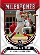 2024 Donruss Milestones Vladimir Guerrero #16 card