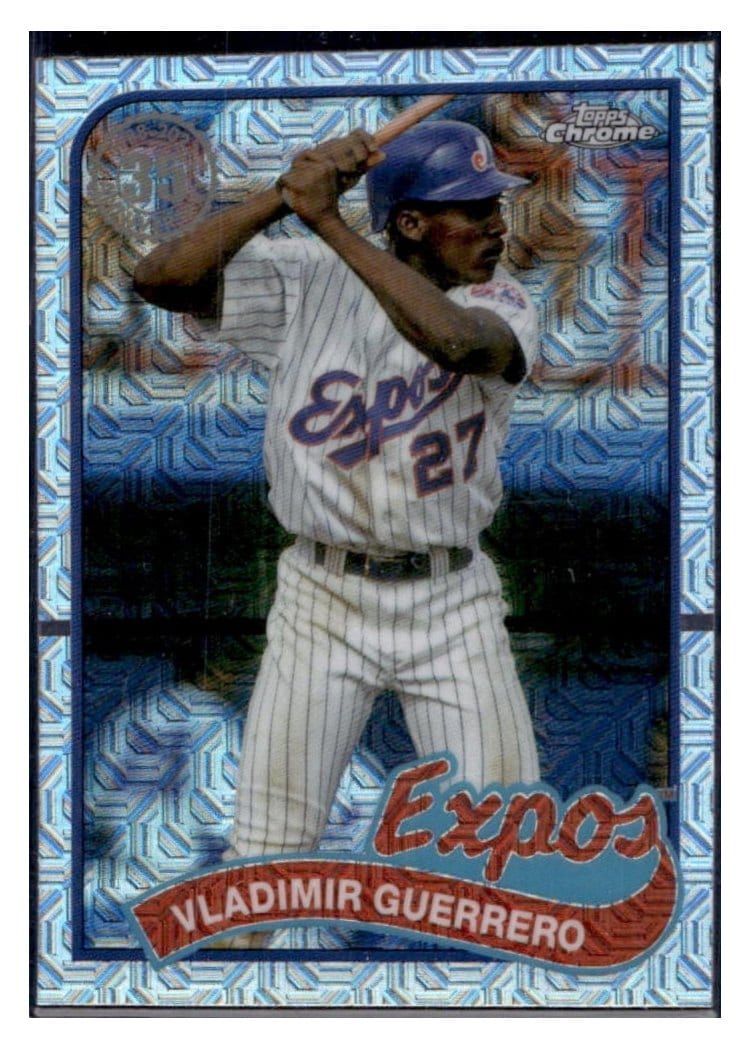 2024 Topps 1989 Topps Baseball 35th Anniversary Chrome (Series One) Vladimir Guerrero #T89C-22 card