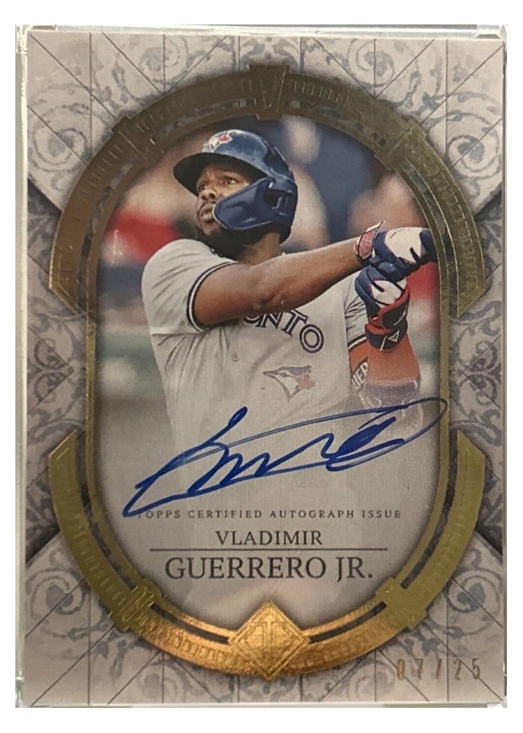 2024 Topps Transcendent Collection Autographs Vladimir Guerrero #TCA-VG card