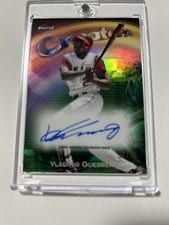 2025 Finest Creators Autograph Vladimir Guerrero #CAV-VG card