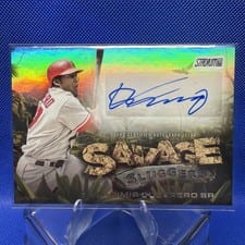 2025 Stadium Club Savage Sluggers Autographs Vladimir Guerrero #SS-VG card