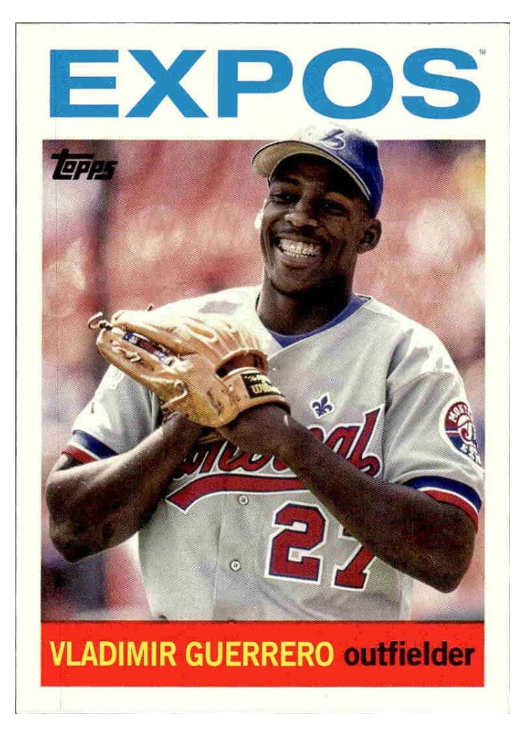 2025 Topps Archives Base Set Vladimir Guerrero #79 card