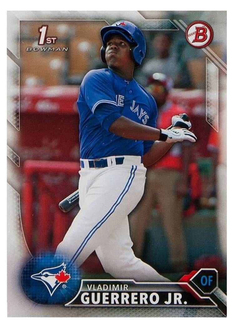 2016 Bowman Prospects Vladimir Guerrero Jr. #BP55 card