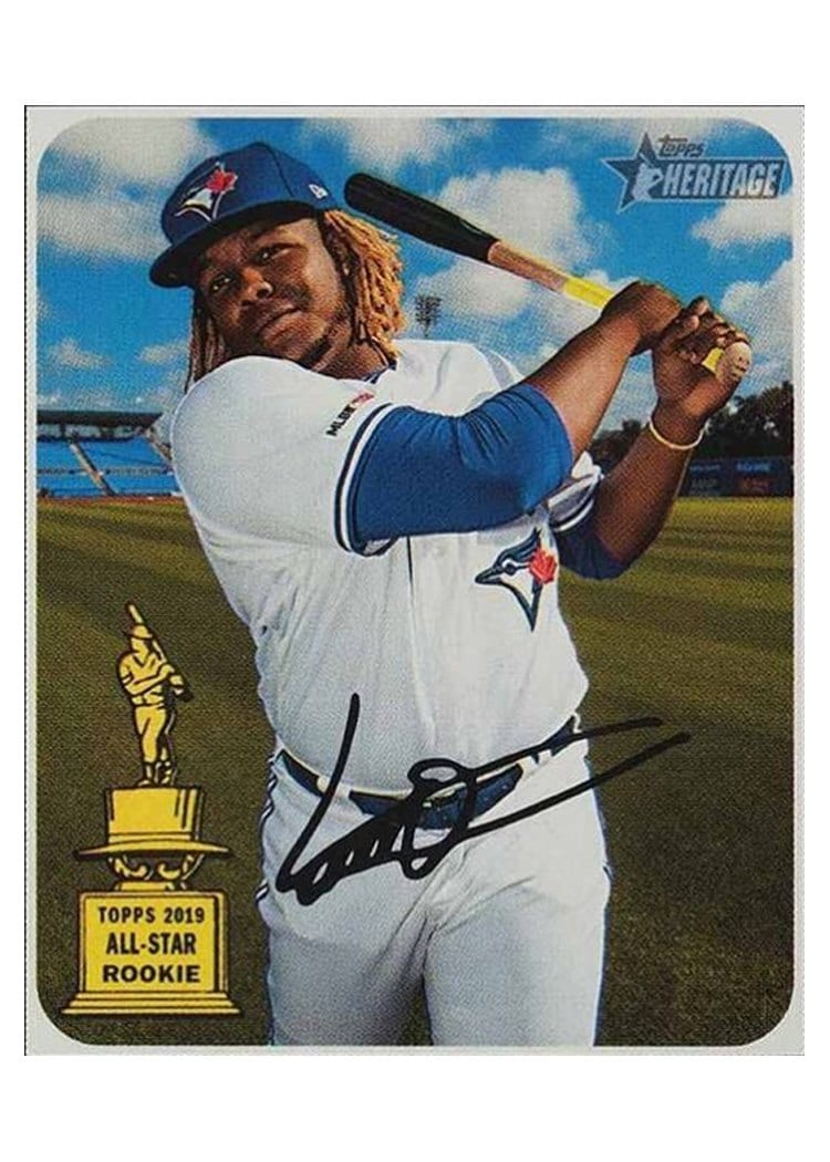 2020 Topps Heritage Base Set Vladimir Guerrero Jr. #414 card