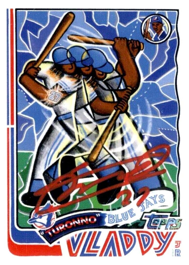 2021 Topps Project70 Base Set Vladimir Guerrero Jr. #568 card