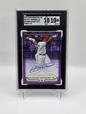 2023 Topps Definitive Collection Defining Images Autographs Vladimir Guerrero Jr. #DIA-VG card