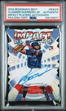 2024 Bowman's Best Impact Players Autographs Vladimir Guerrero Jr. #IPA-VG