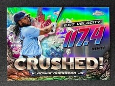 2024 Topps Chrome Update Crushed! Vladimir Guerrero Jr. #CR-7 card