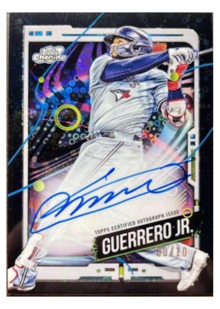 2024 Topps Cosmic Chrome Autographs Vladimir Guerrero Jr. #CCA-VG card