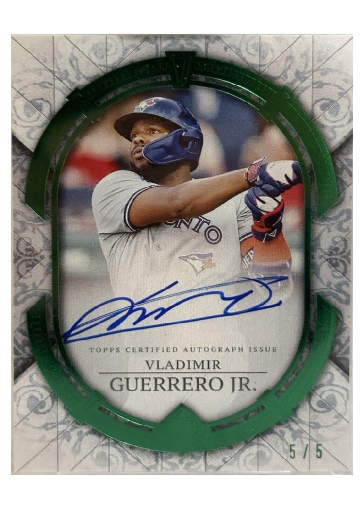 2024 Topps Transcendent Collection Autographs Vladimir Guerrero Jr. #TCA-VGJ card