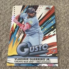 2025 Finest Gusto Vladimir Guerrero Jr. #G-20 card