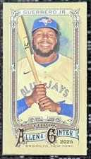 Vladimir Guerrero Jr. 2025 Topps Allen & Ginter Mini Chrome card