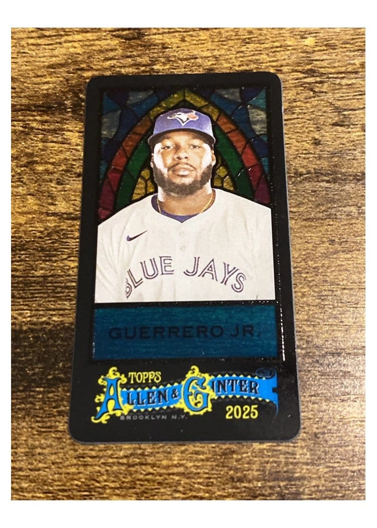 2025 Topps Allen & Ginter Mini Stained Glass Vladimir Guerrero Jr. #116 card