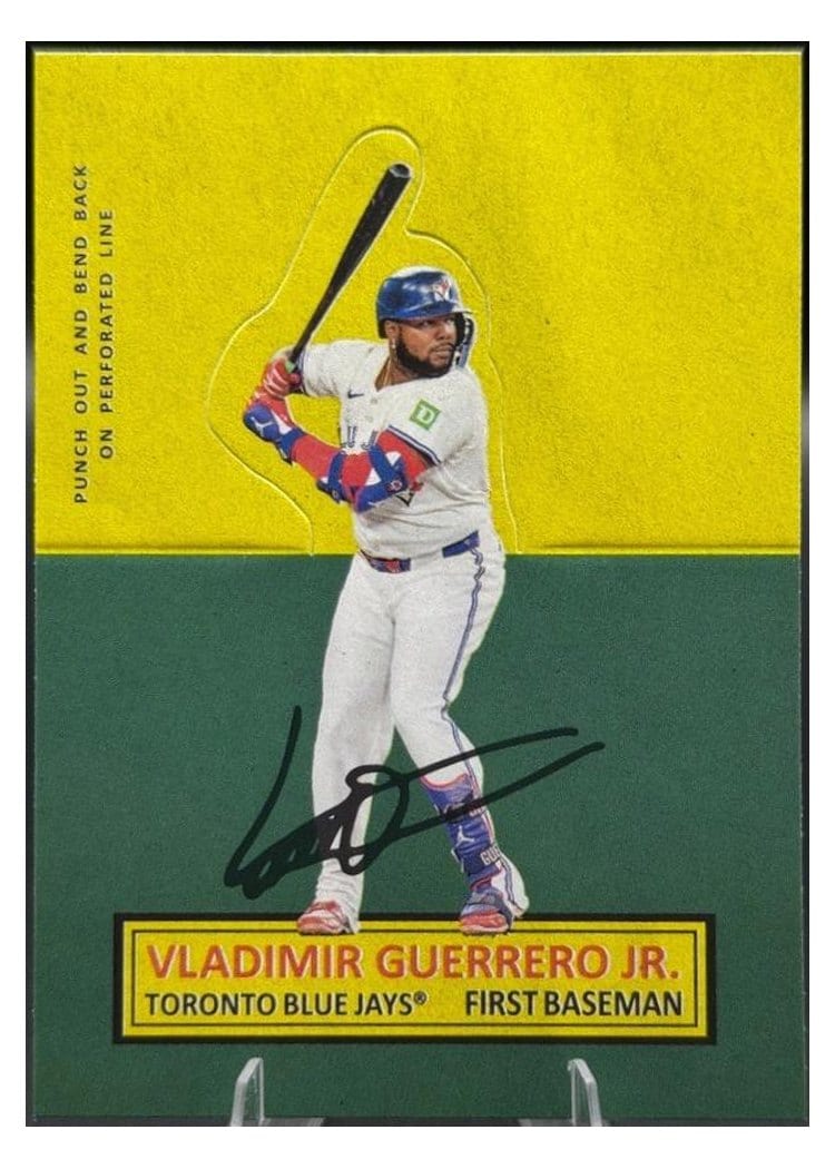 2025 Topps Archives 1964 Topps Stand-Ups Vladimir Guerrero Jr. #64SU-21 card