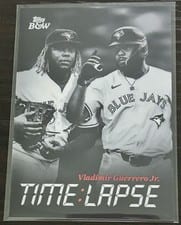 2025 Topps Black & White Time Lapse Vladimir Guerrero Jr. #TL4