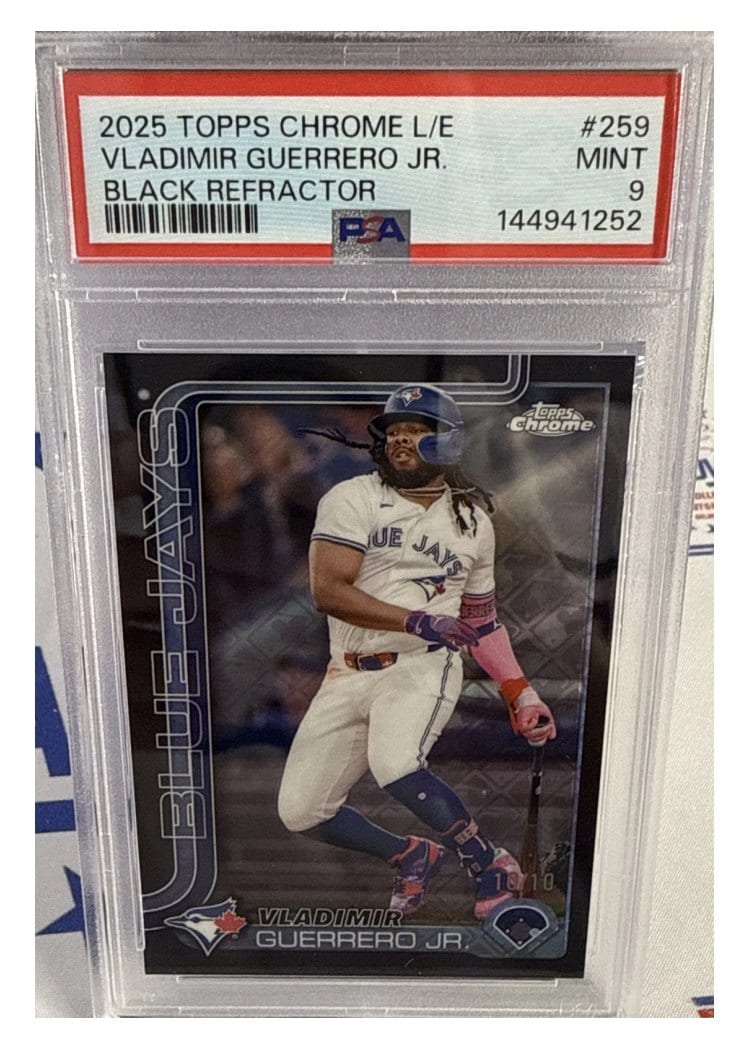 2025 Topps Chrome Logofractor Edition Base Set Vladimir Guerrero Jr. #259 card