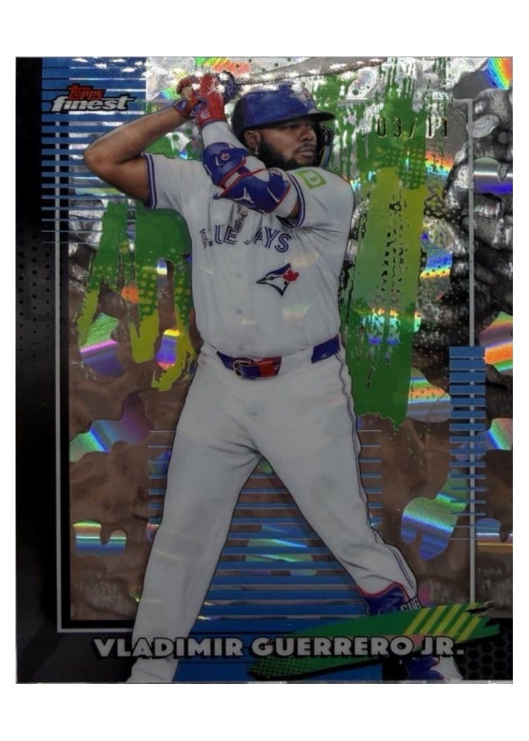 2026 Topps Finest Vladimir Guerrero Jr. #100 card