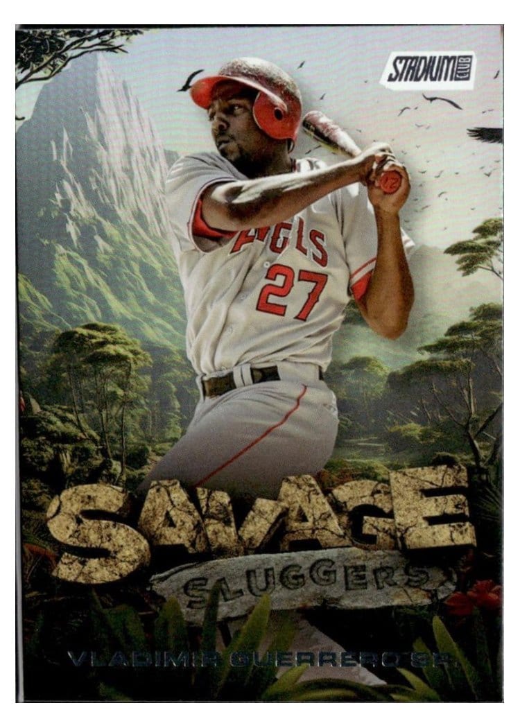 2025 Stadium Club Savage Sluggers Vladimir Guerrero Sr. #SS-16 card