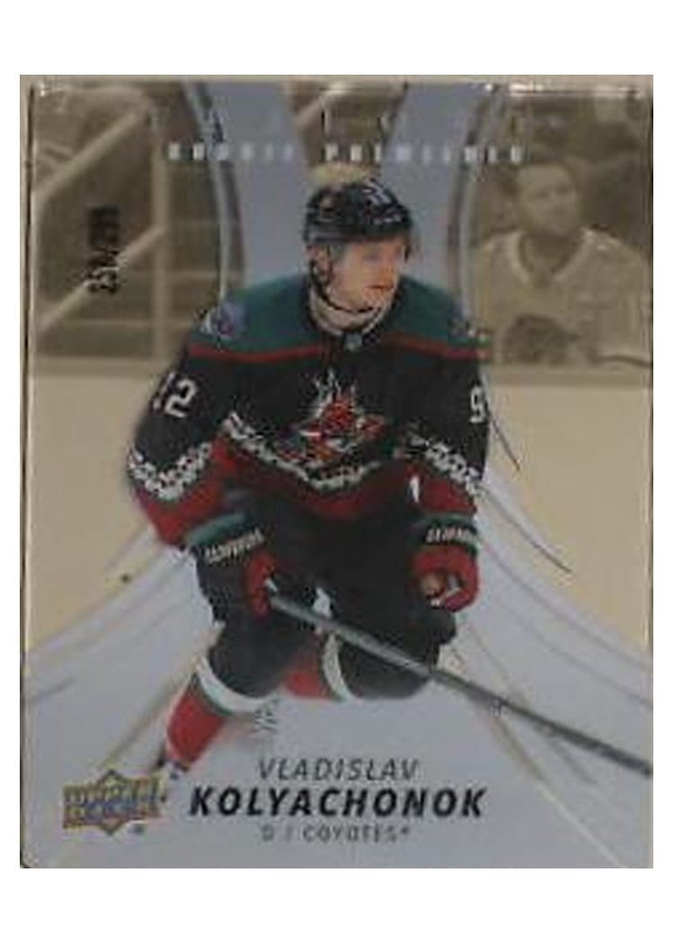 2022-23 Upper Deck Trilogy Rookie Premier Vladislav Kolyachonok #RP-VK card