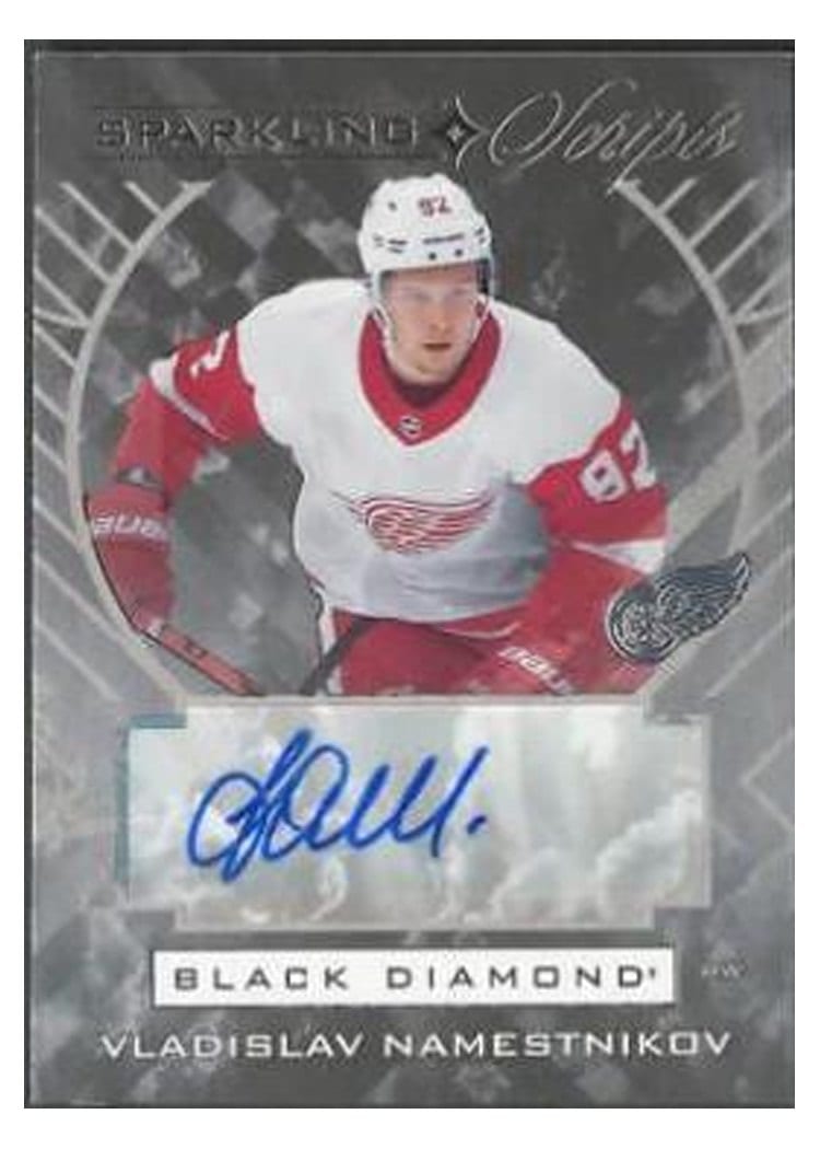 2021-22 Upper Deck Black Diamond Sparkling Scripts Vladislav Namestnikov #SC-VN card