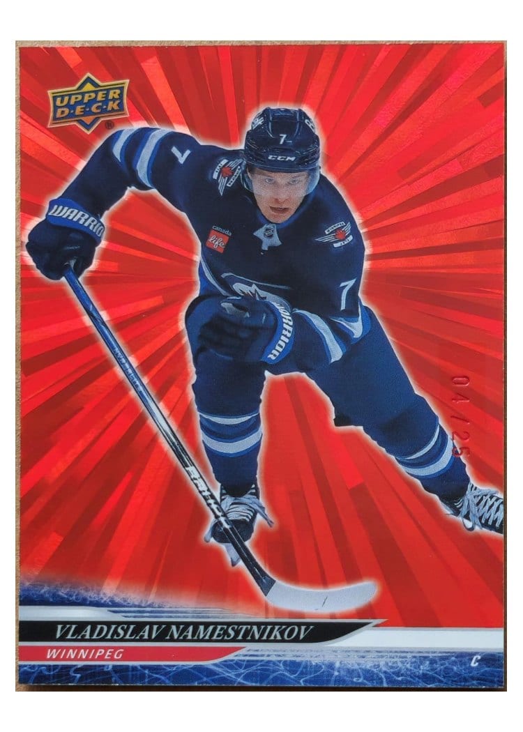 2024-25 Upper Deck Base Set Vladislav Namestnikov #655 card