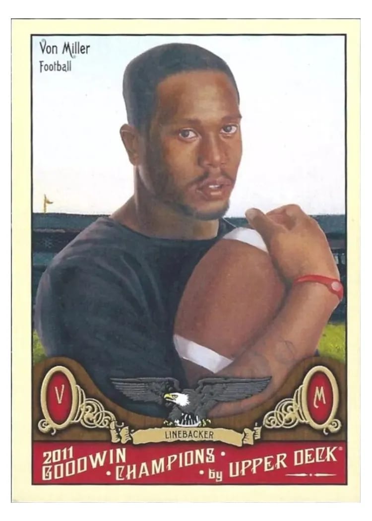 2011 Upper Deck Von Miller #86 card