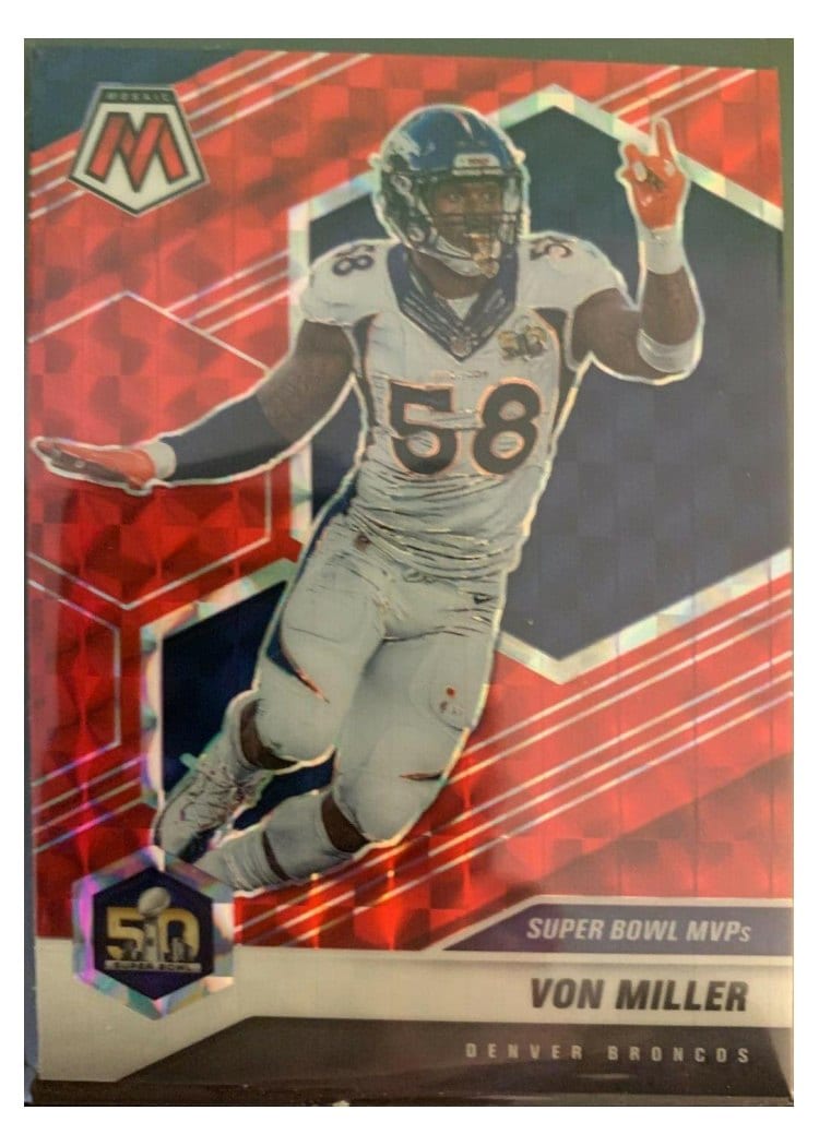 2021 Panini Mosaic Base Set Von Miller #300 card