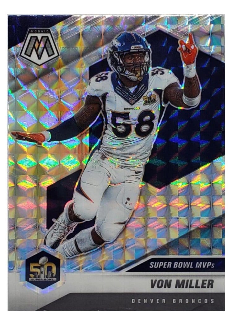 2021 Panini Mosaic Base Set Von Miller #300 card