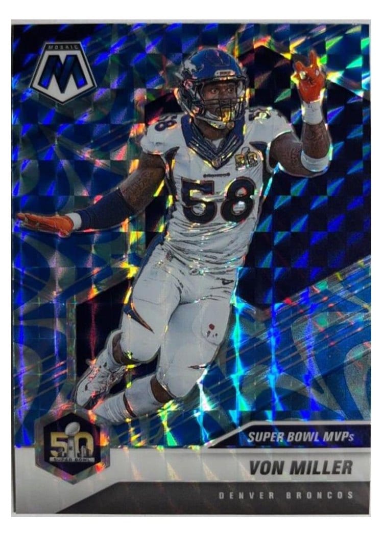 2021 Panini Mosaic Base Set Von Miller #300 card