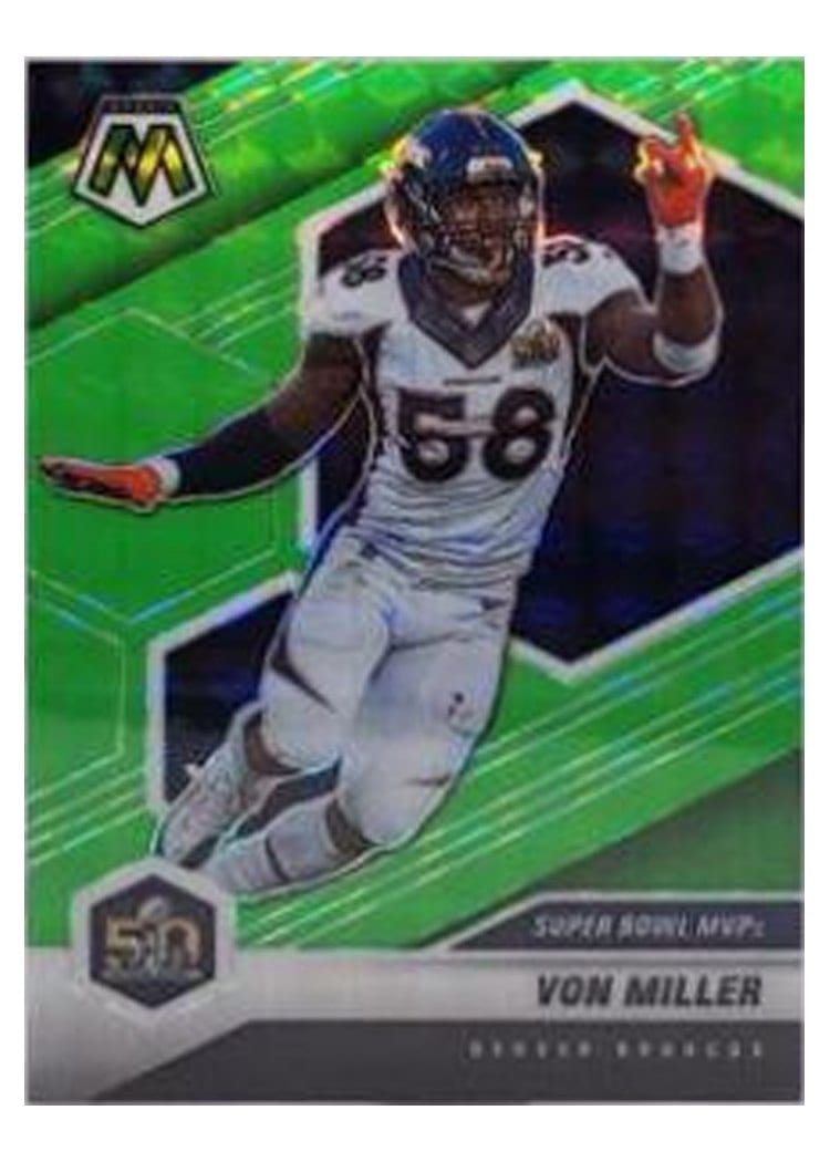2021 Panini Mosaic Base Set Von Miller #300 card