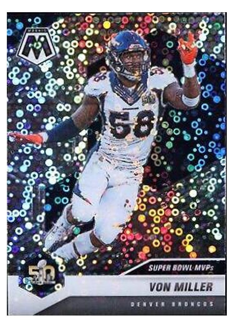 2021 Panini Mosaic Base Set Von Miller #300 card