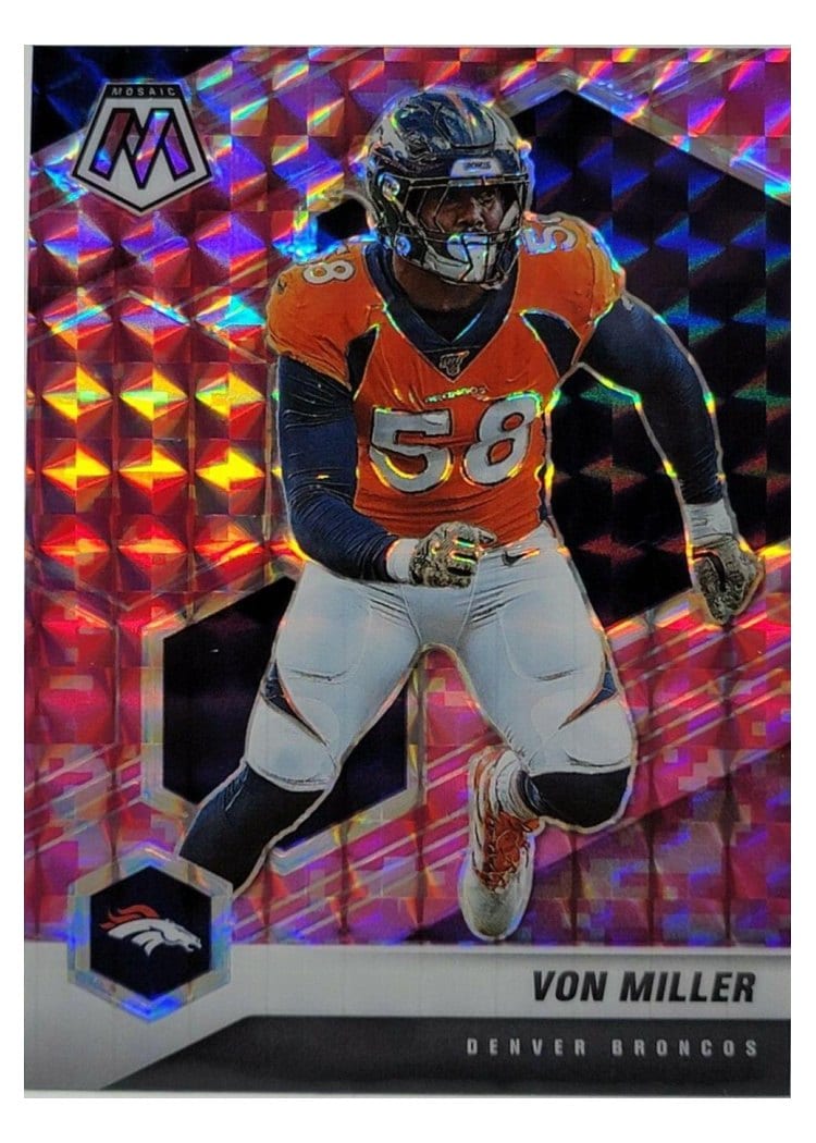 2021 Panini Mosaic Base Set Von Miller #71 card