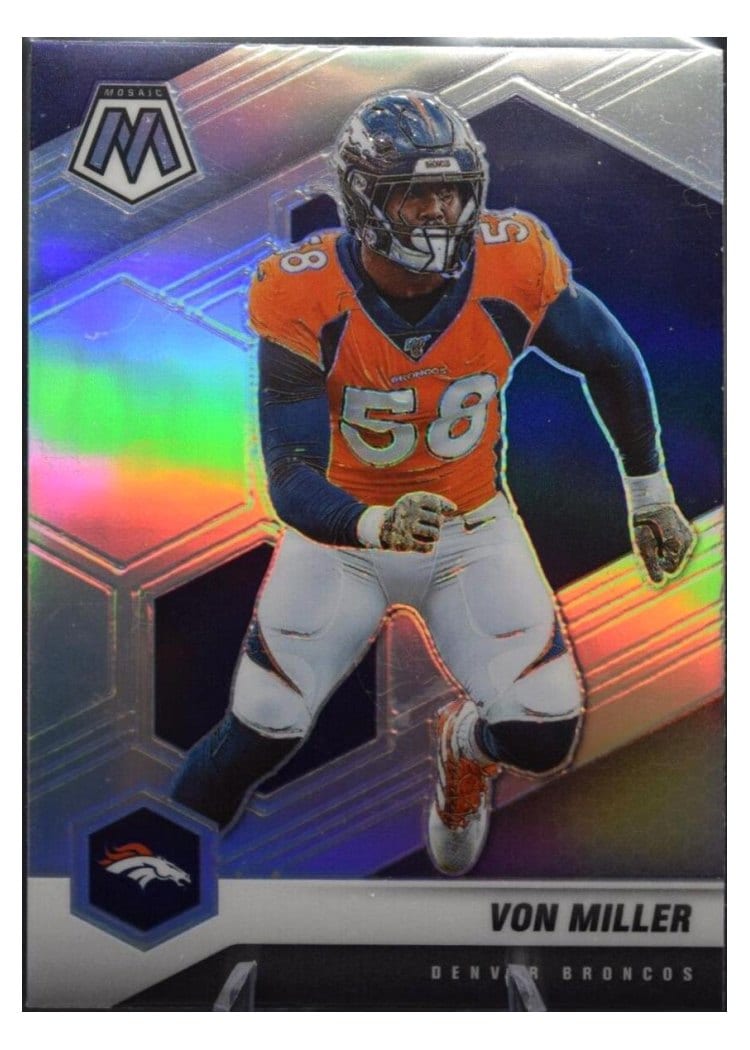 2021 Panini Mosaic Base Set Von Miller #71 card