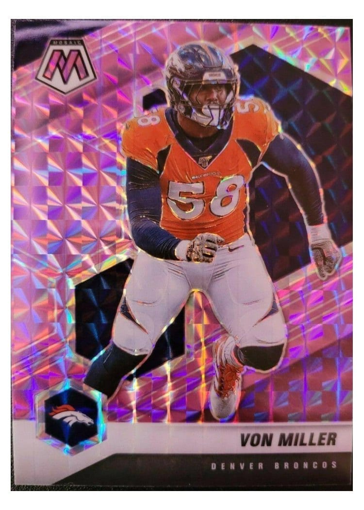 2021 Panini Mosaic Base Set Von Miller #71 card