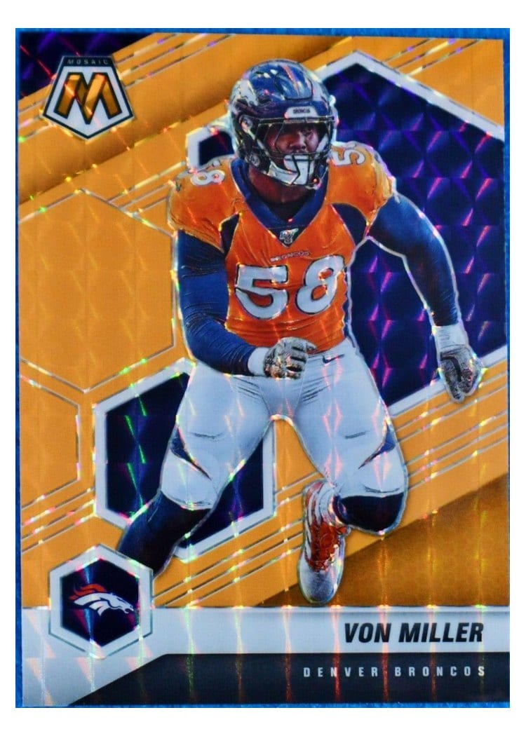 2021 Panini Mosaic Base Set Von Miller #71 card