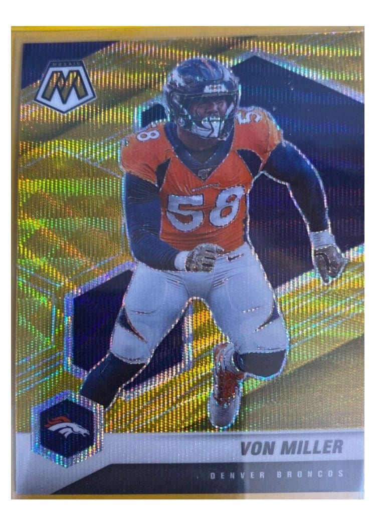 2021 Panini Mosaic Base Set Von Miller #71 card