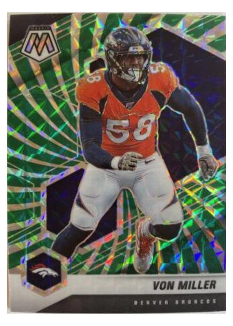 2021 Panini Mosaic Base Set Von Miller #71 card