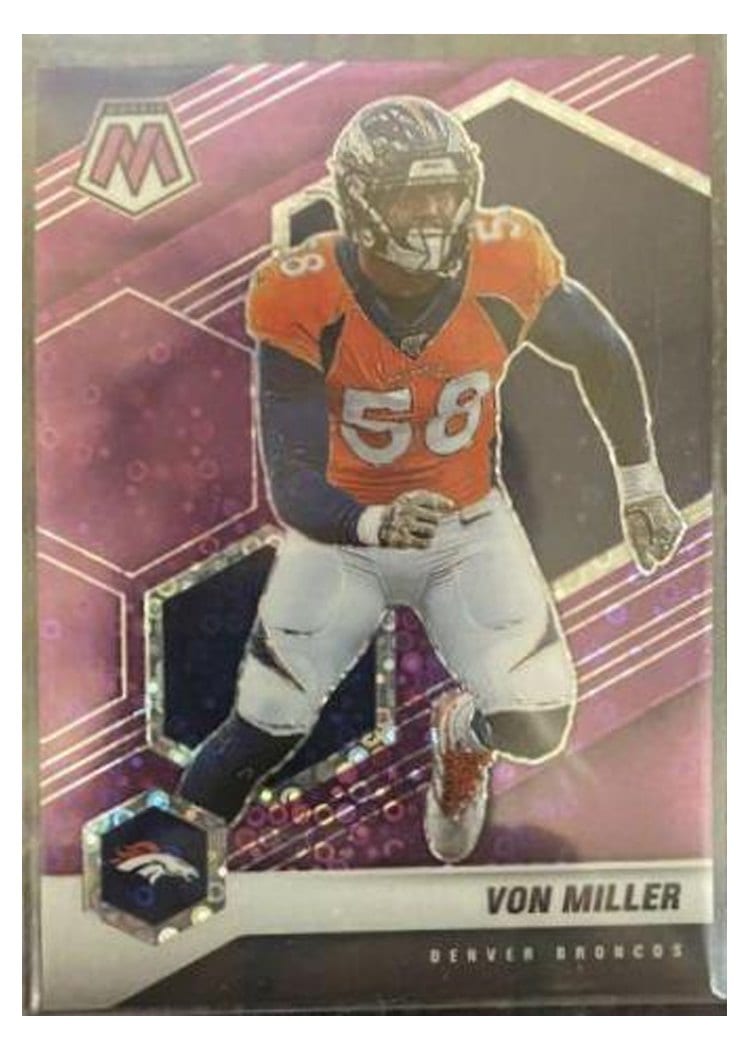 2021 Panini Mosaic Base Set Von Miller #71 card