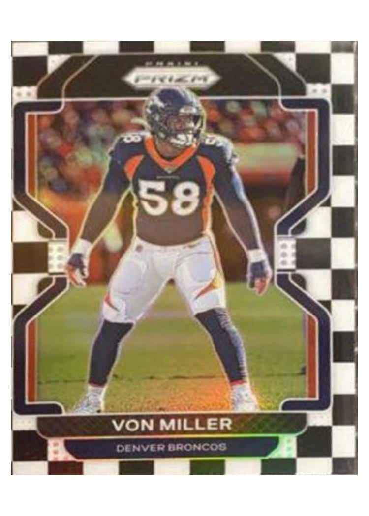 2021 Panini Prizm Base Set Von Miller #204 card