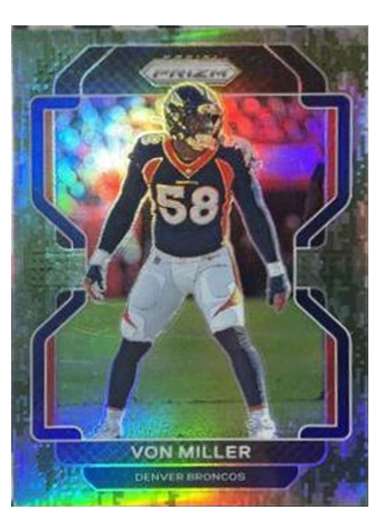 2021 Panini Prizm Base Set Von Miller #204 card