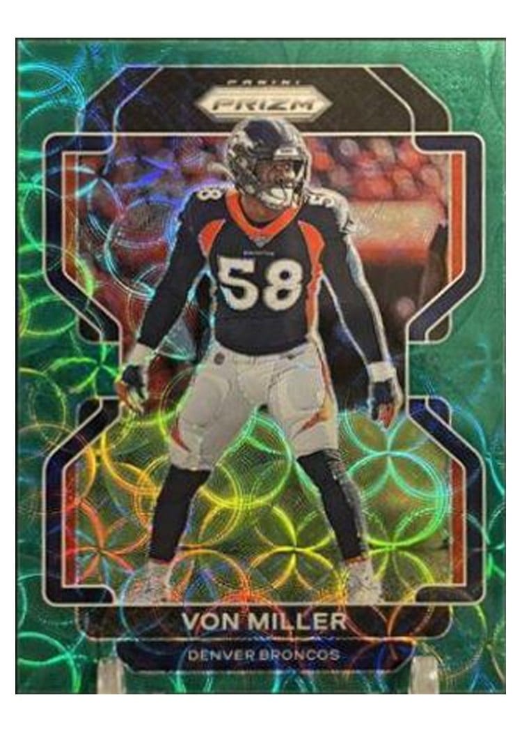 2021 Panini Prizm Base Set Von Miller #204 card