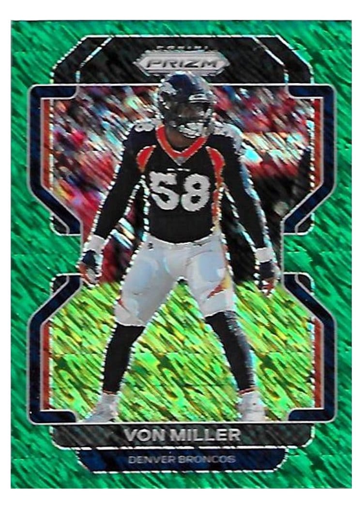 2021 Panini Prizm Base Set Von Miller #204 card
