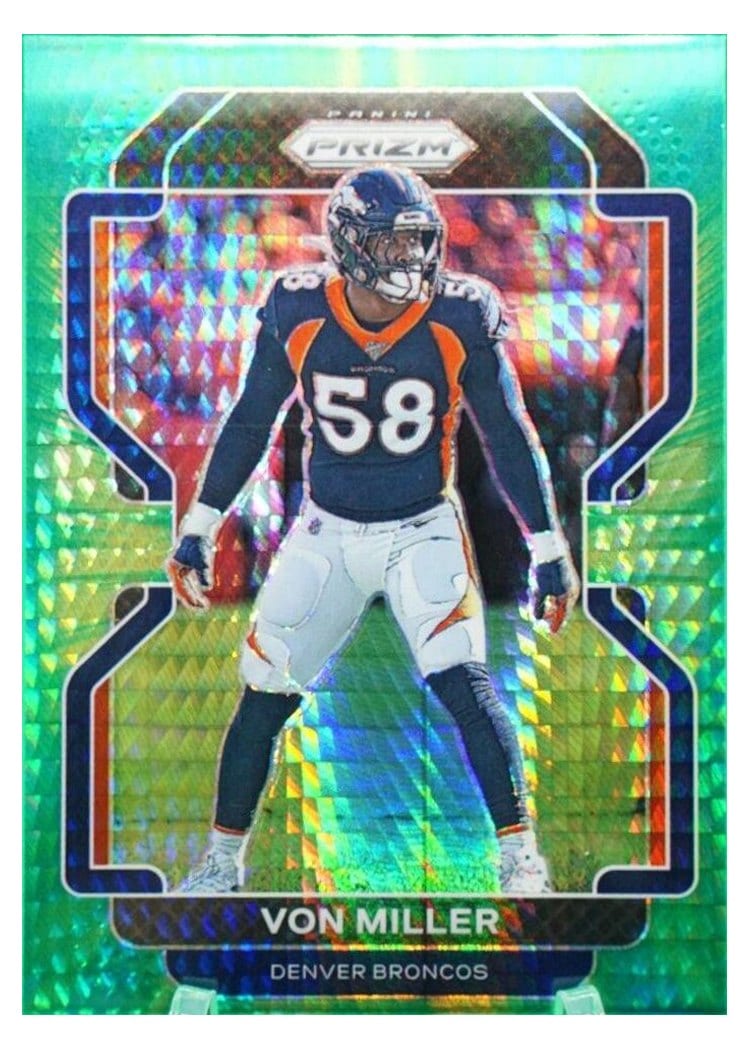 2021 Panini Prizm Base Set Von Miller #204 card