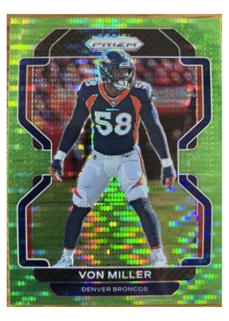 2021 Panini Prizm Base Set Von Miller #204 card