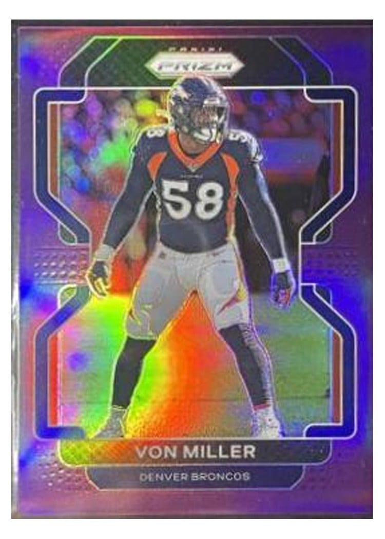 2021 Panini Prizm Base Set Von Miller #204 card
