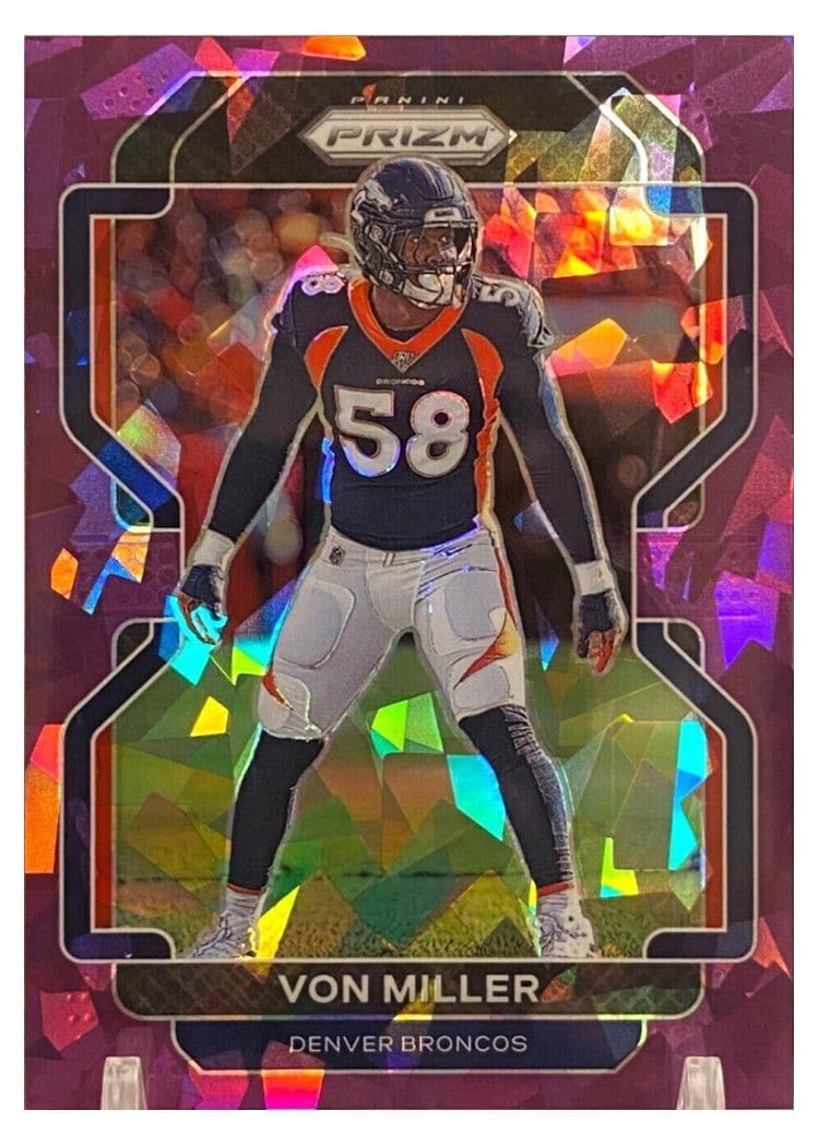 2021 Panini Prizm Base Set Von Miller #204 card