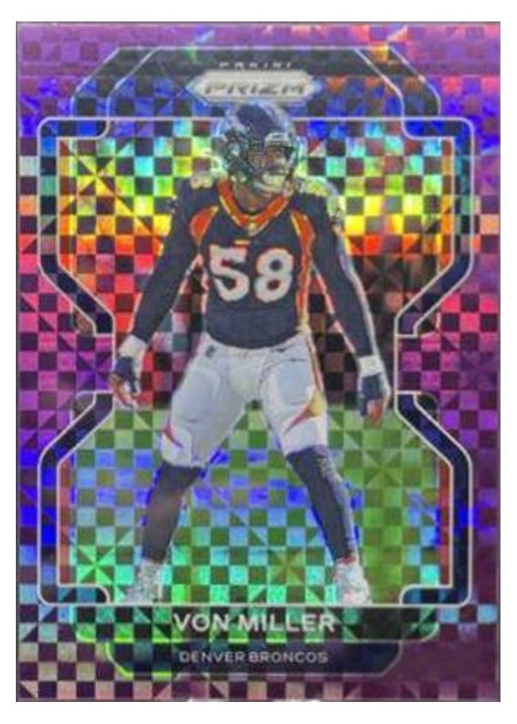 2021 Panini Prizm Base Set Von Miller #204 card