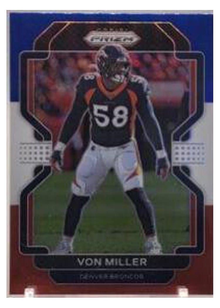 2021 Panini Prizm Base Set Von Miller #204 card