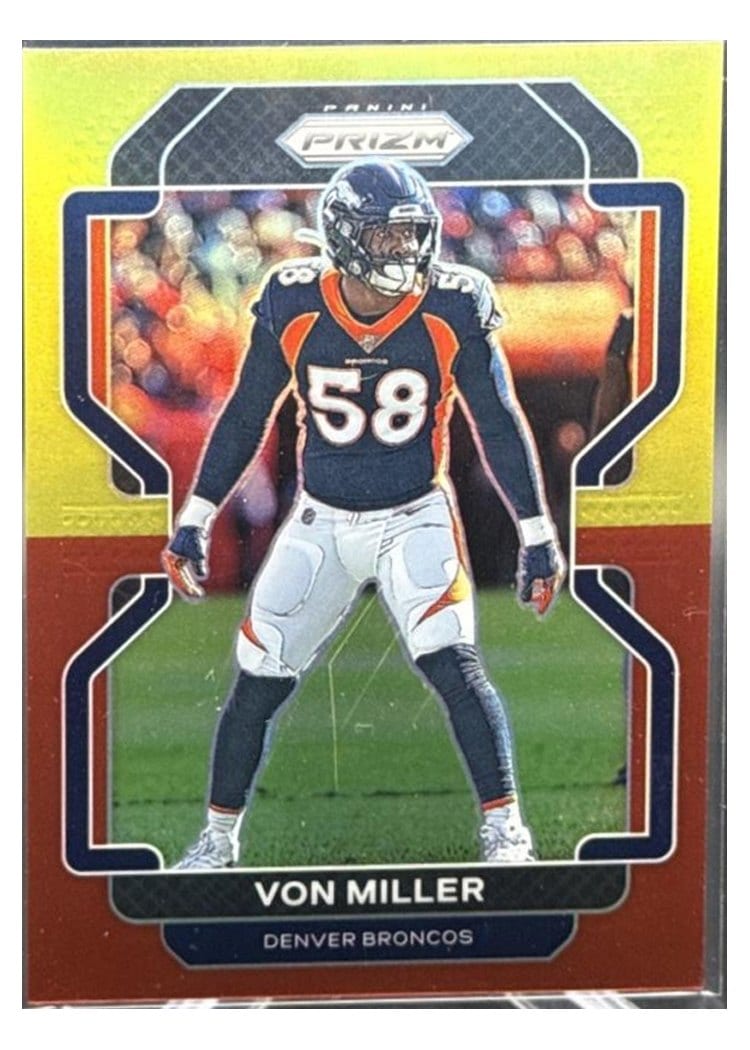 2021 Panini Prizm Base Set Von Miller #204 card